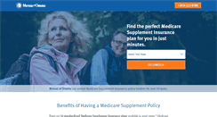 Desktop Screenshot of mutualofomahamedicareplans.com